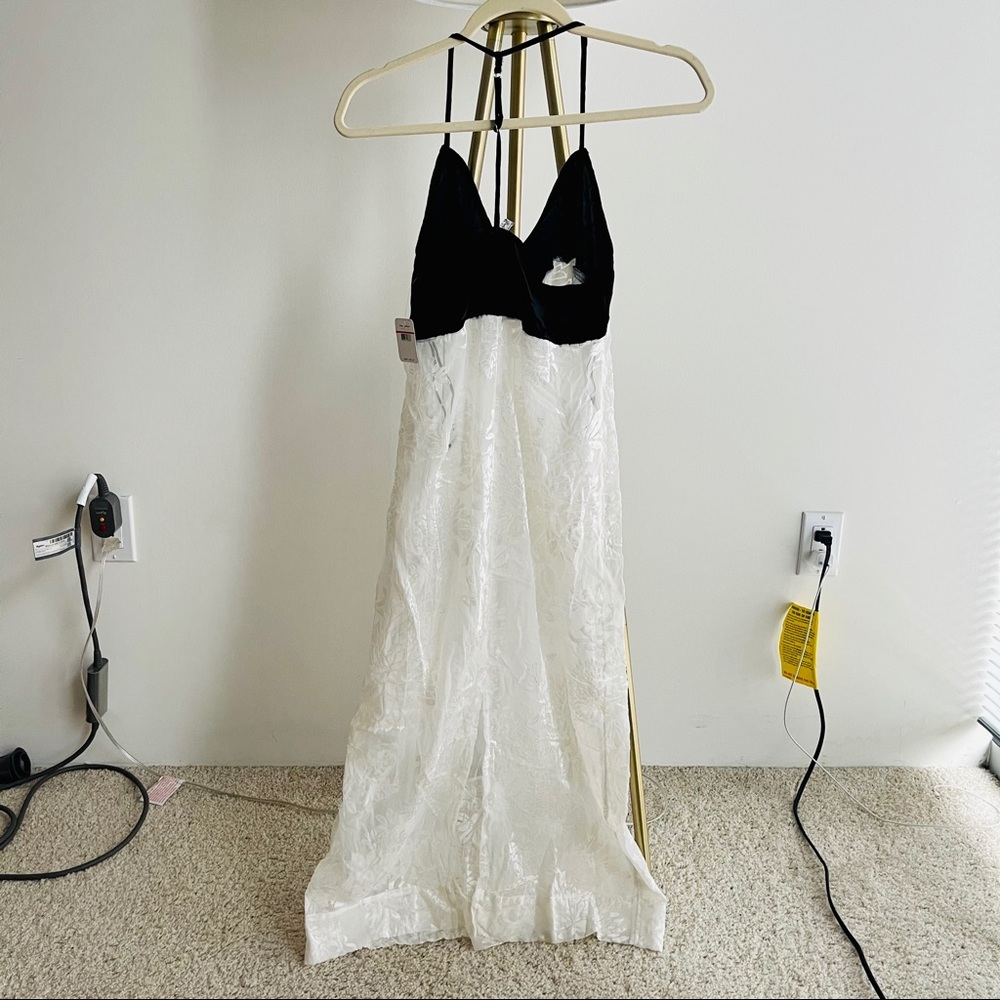 NWT Free People Ivory Love All Day Maxi Slip Dress - Picture 11 of 11